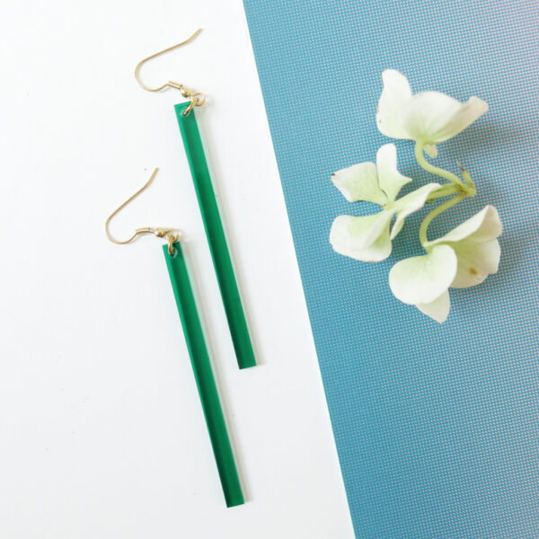 LINE orecchini geometrici | minimal earrings | BiCA-Good Morning Design